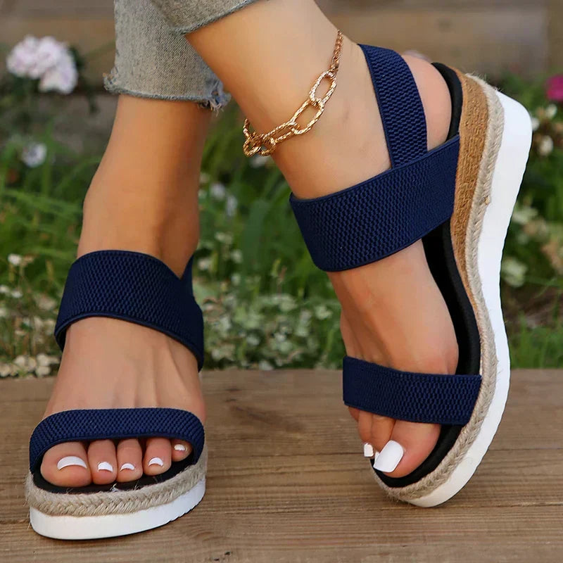 Rosalia | Sandalia plataforma confort