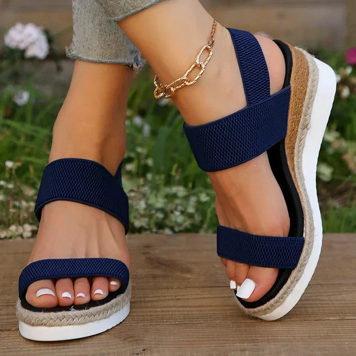 Rosalia | Sandalia plataforma confort