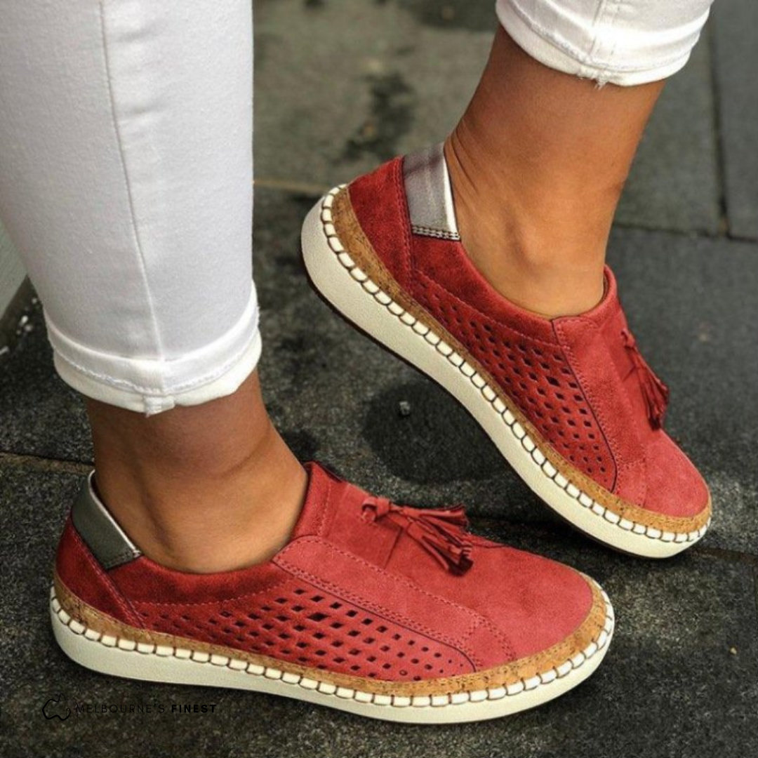 Deyanira | Zapatillas slip-on con soporte ortopédico