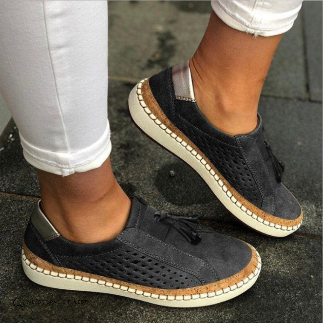 Deyanira | Zapatillas slip-on con soporte ortopédico