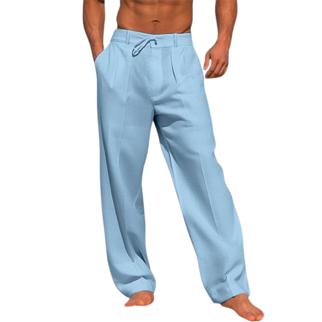 Domiciano | Pantalón ancho liso