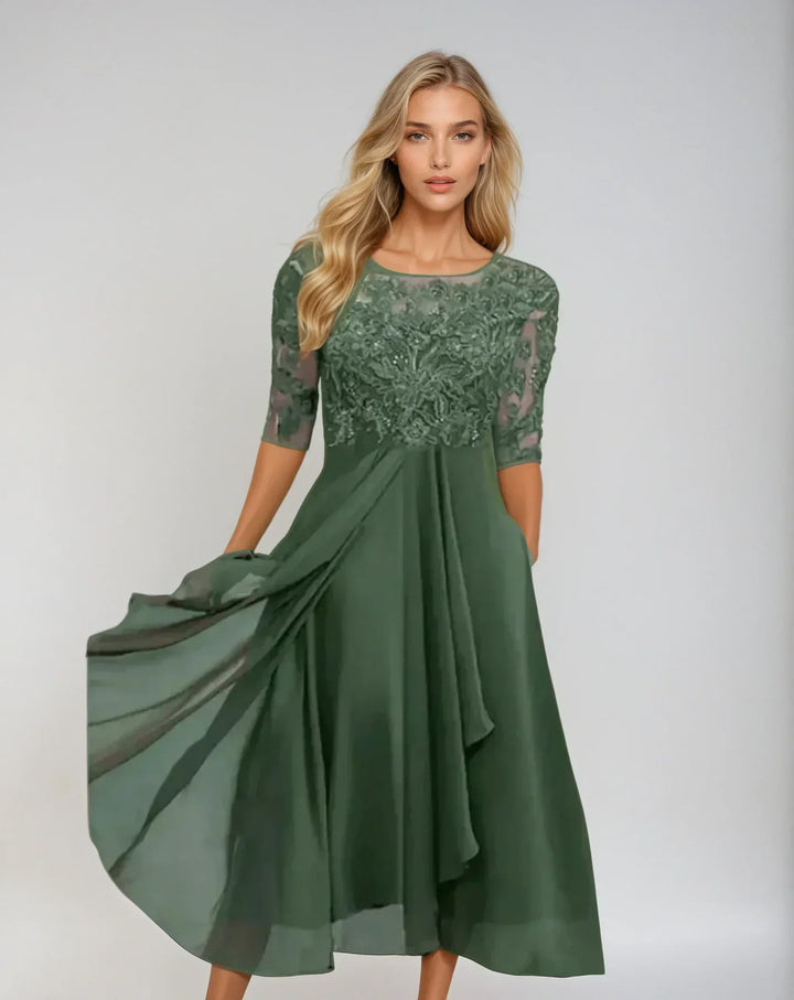 Florencia | Vestido midi de encaje