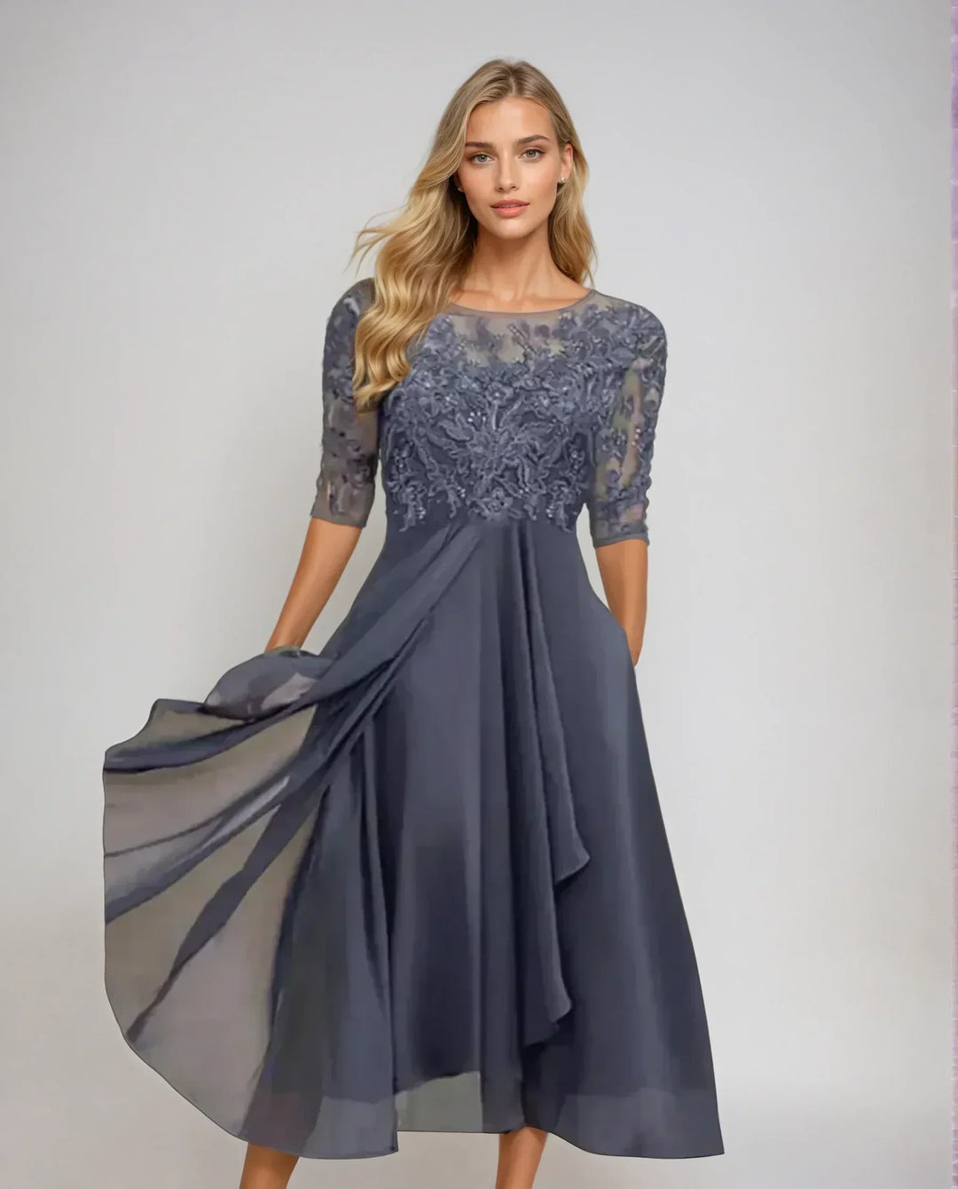Florencia | Vestido midi de encaje