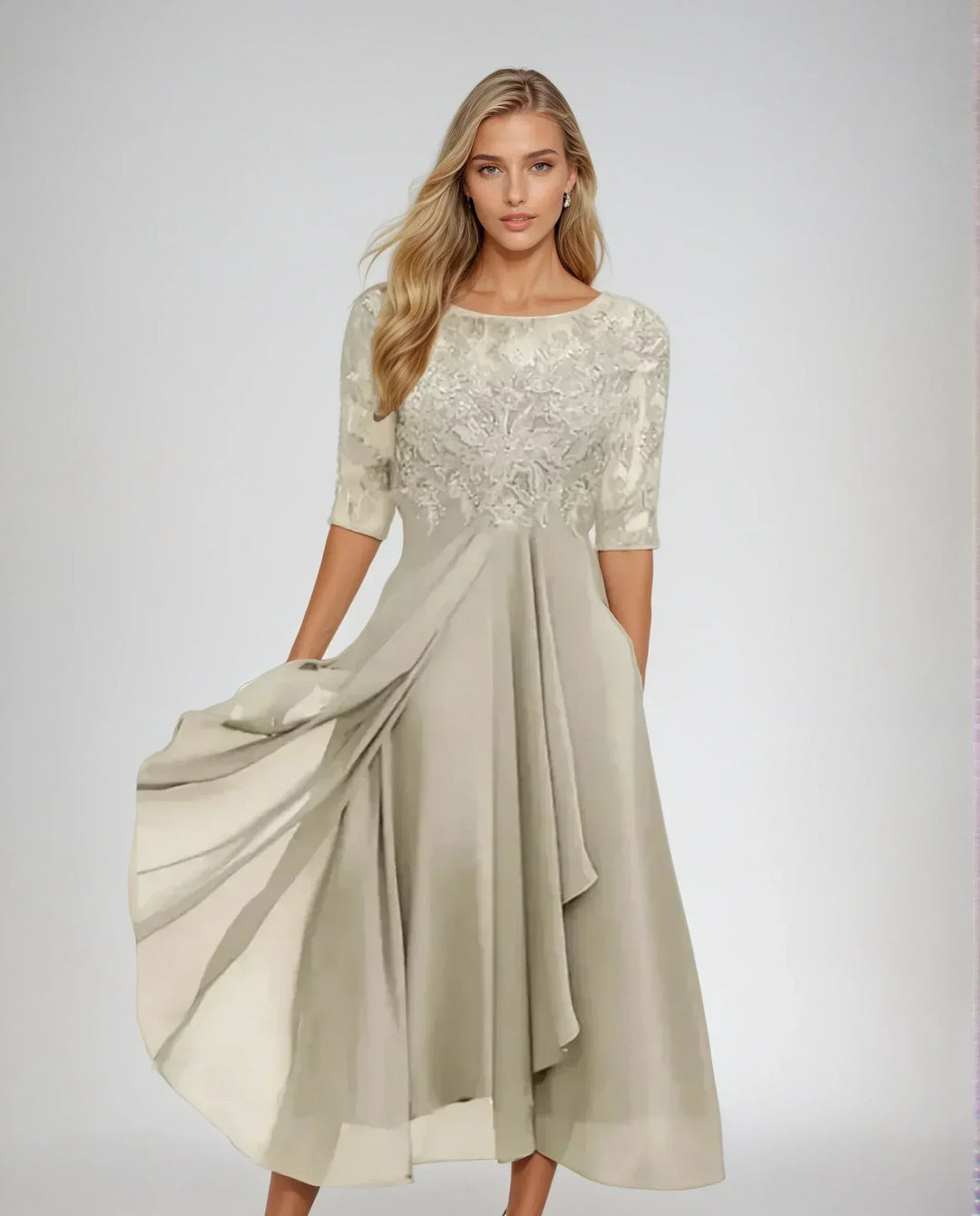 Florencia | Vestido midi de encaje