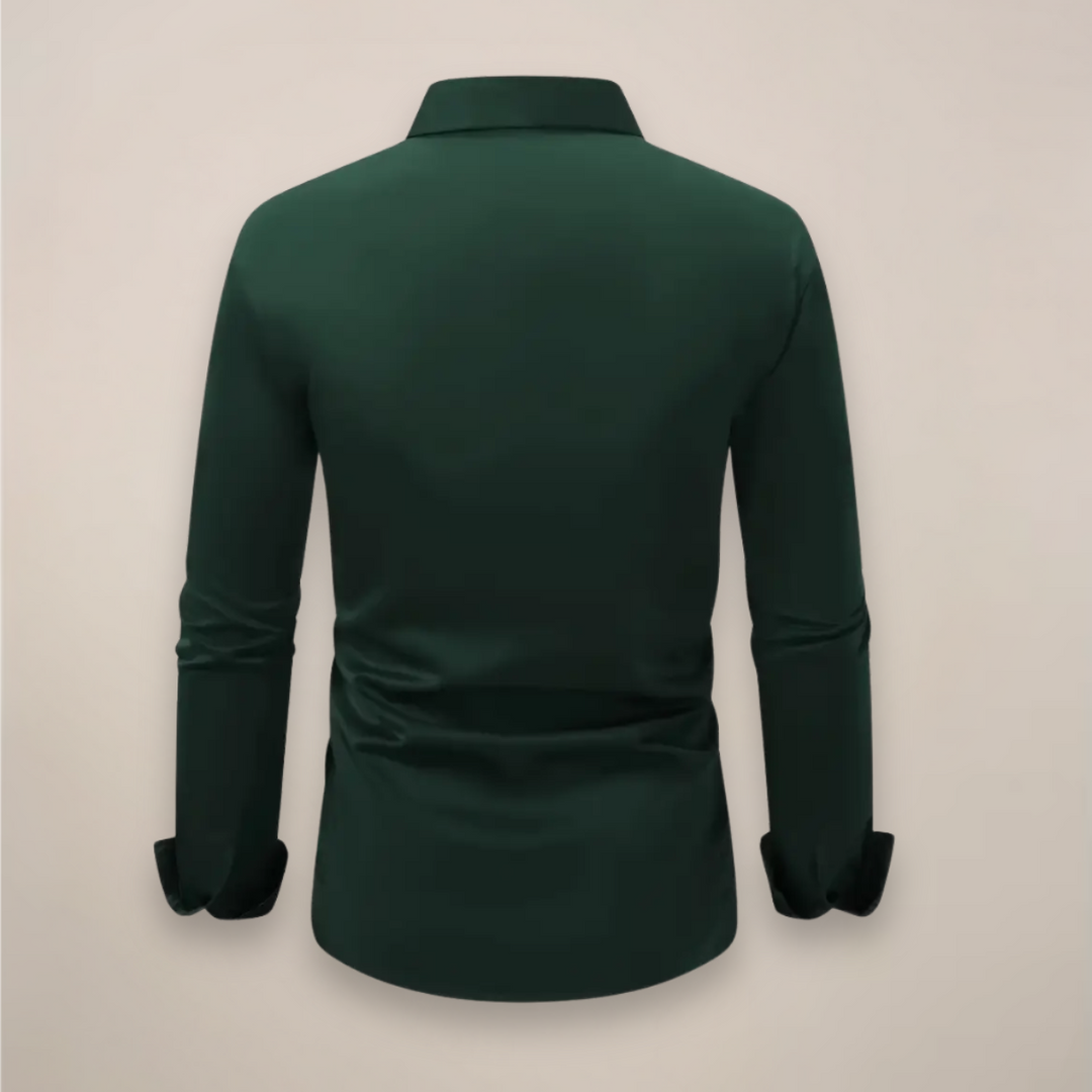 Enrique | Camisa slim fit manga larga
