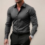 Enrique | Camisa slim fit manga larga