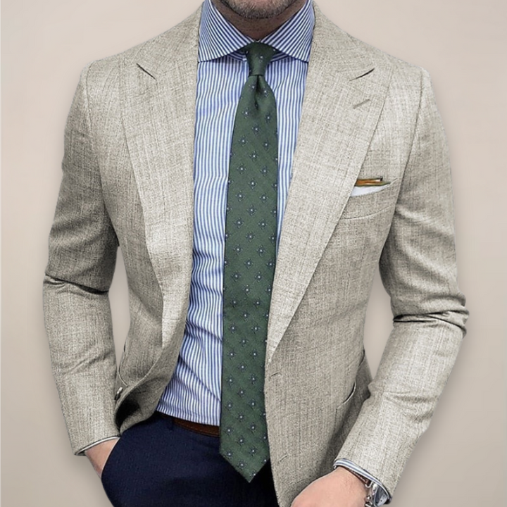 Sandalio | Blazer entallado refinado