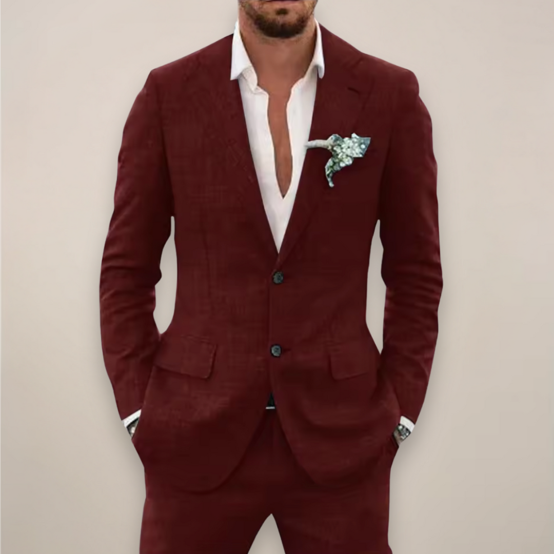 Moisés | Traje de dos piezas entallado