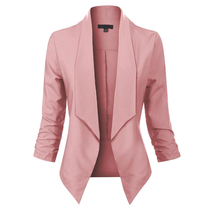 Mariana | Blazer de solapa cruzada sin botones