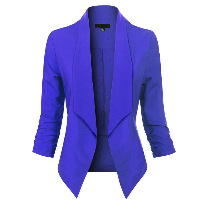 Mariana | Blazer de solapa cruzada sin botones