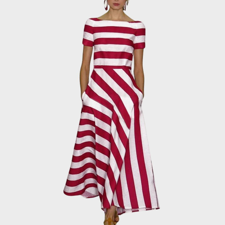 Emelí | Vestido largo a rayas