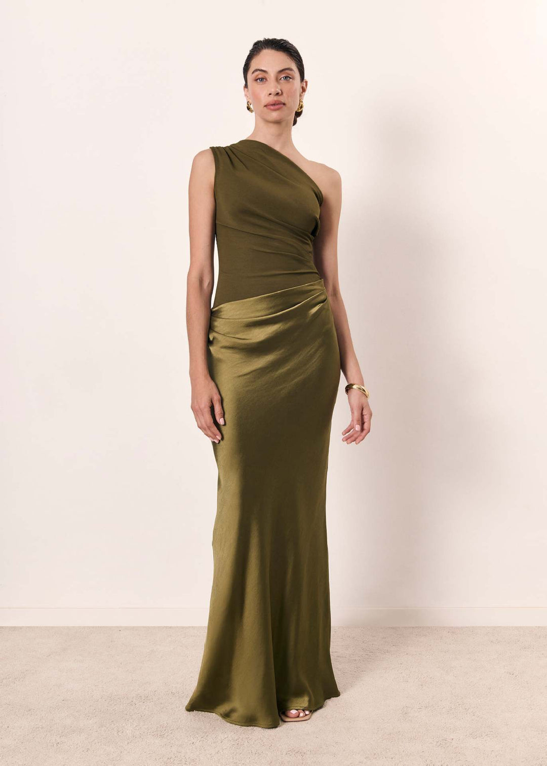 Paulina | Vestido largo un hombro