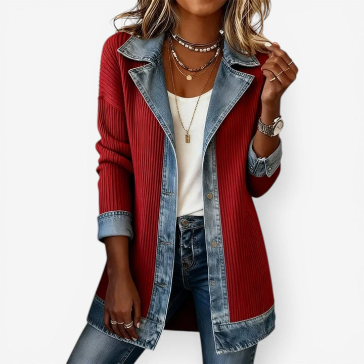 Ivonne | Chaqueta de cuello solapa con botones