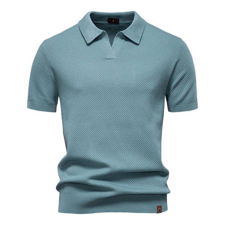 Isidoro | Polo de punto texturizado