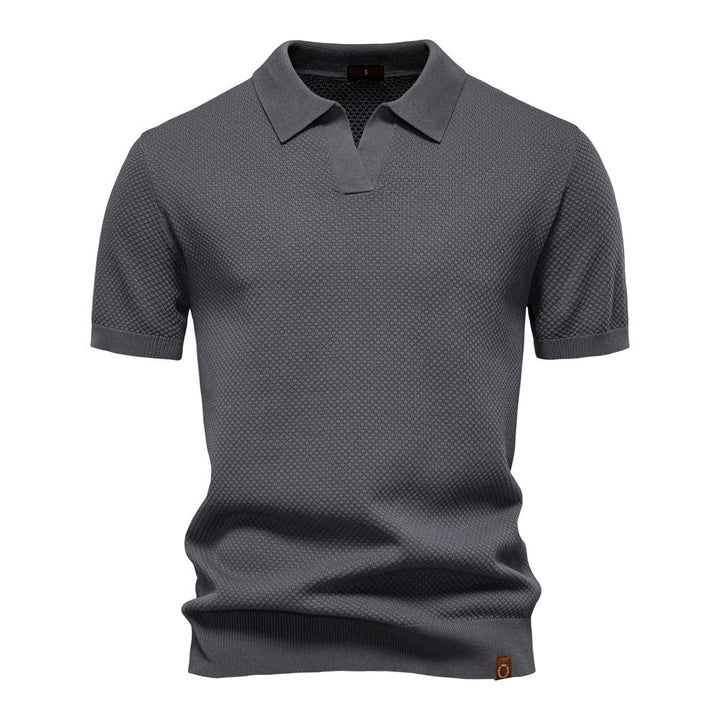 Isidoro | Polo de punto texturizado