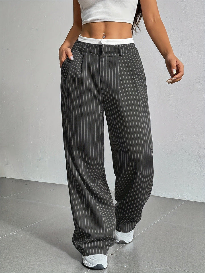 Katiuska | Pantalón ancho a rayas