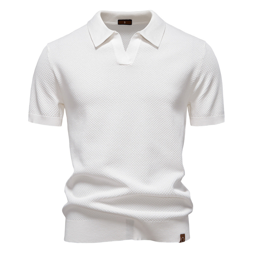 Isidoro | Polo de punto texturizado