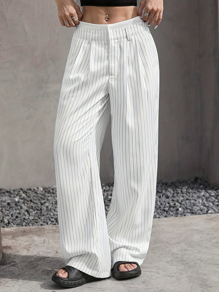 Katiuska | Pantalón ancho a rayas