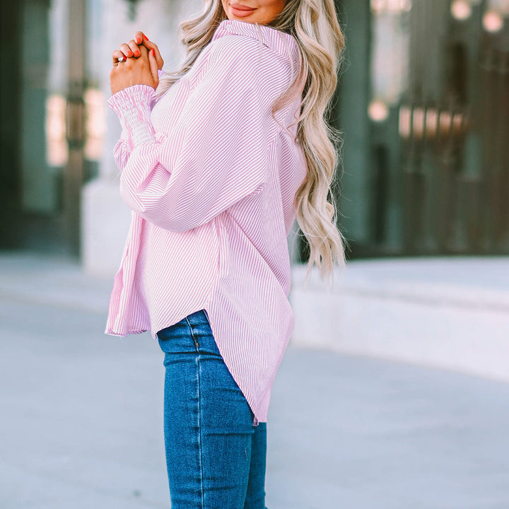 Antonina | Camisa a rayas de corte holgado