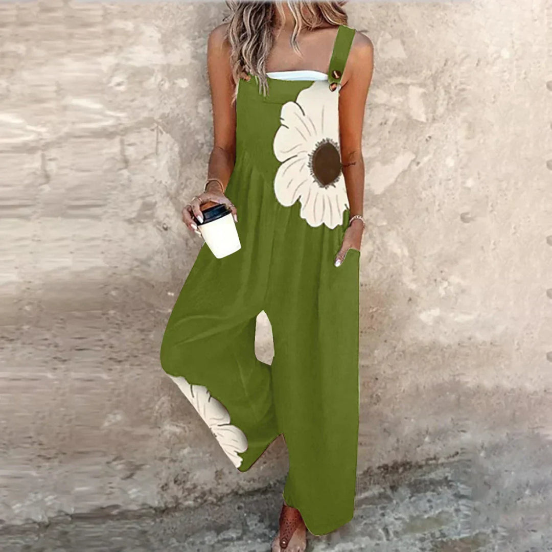 Alanna | Jardinera ancha con estampado floral