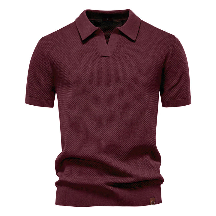 Isidoro | Polo de punto texturizado