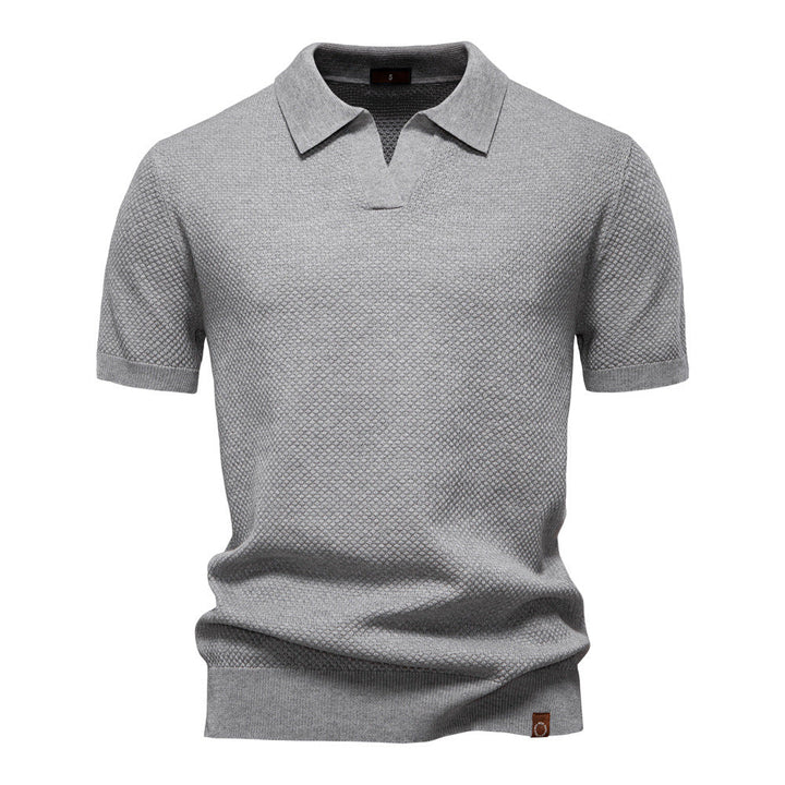 Isidoro | Polo de punto texturizado