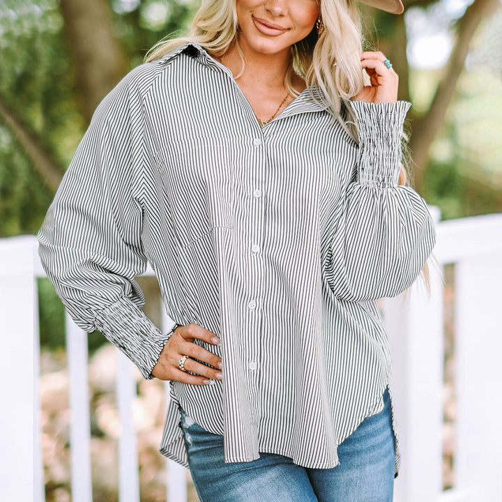 Antonina | Camisa a rayas de corte holgado