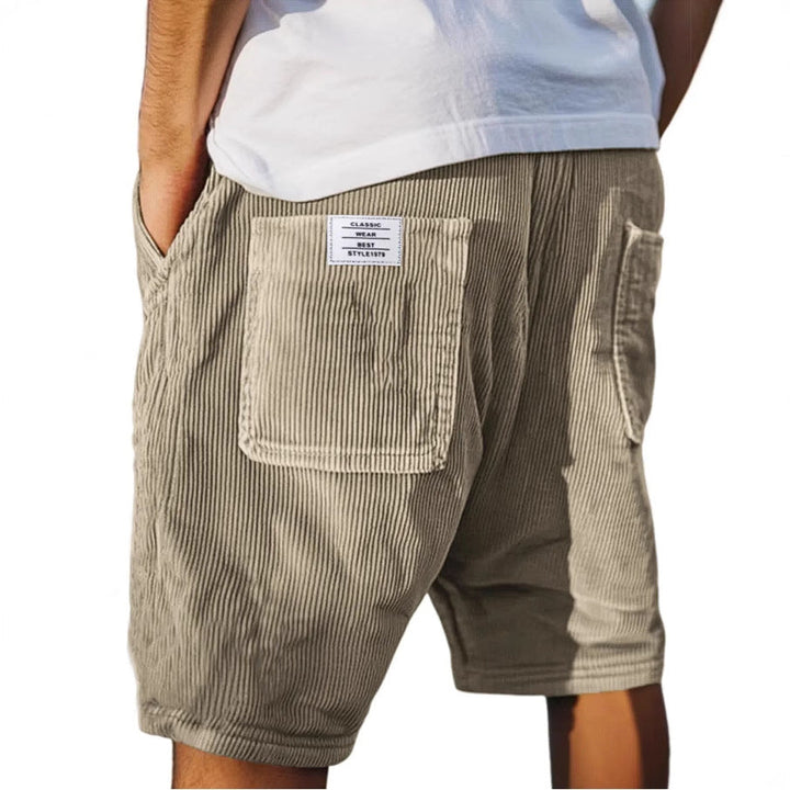 Patricio | Shorts de cotelé con bolsillo