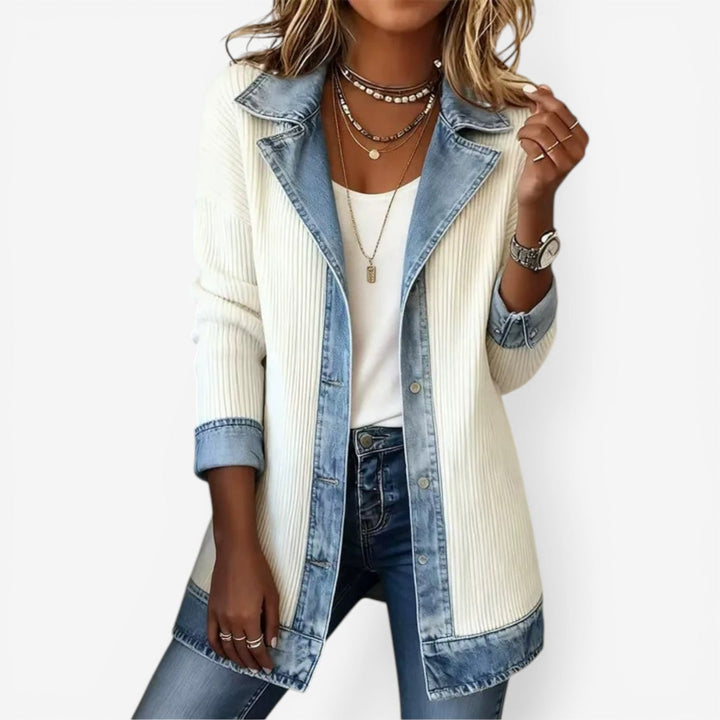 Ivonne | Chaqueta de cuello solapa con botones