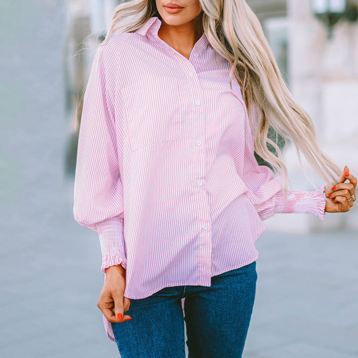 Antonina | Camisa a rayas de corte holgado