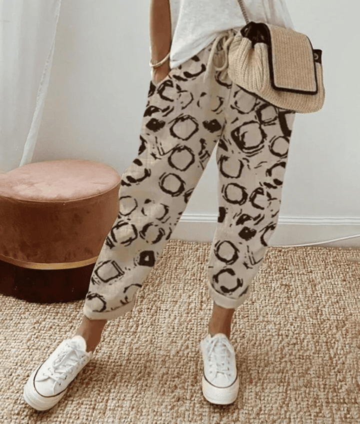 Reina | Pantalón estampado de uso diario