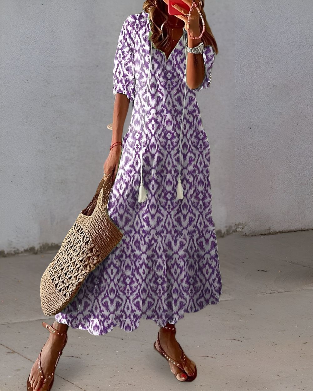 Samantha | Vestido largo bohemio