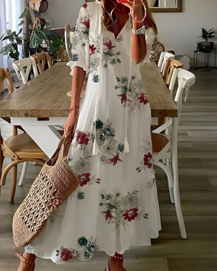 Samantha | Vestido largo bohemio