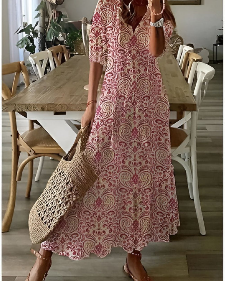 Samantha | Vestido largo bohemio