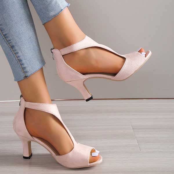 Valentina | Sandalias elegantes con taco