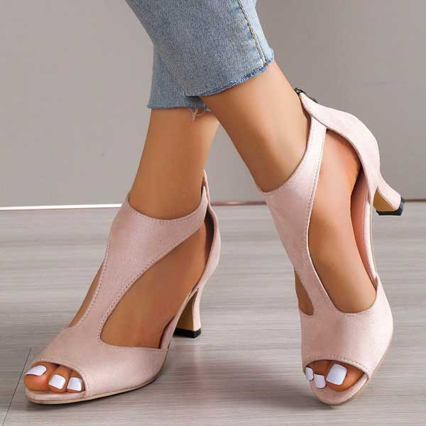 Valentina | Sandalias elegantes con taco