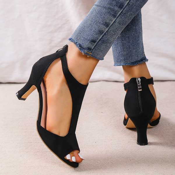 Valentina | Sandalias elegantes con taco