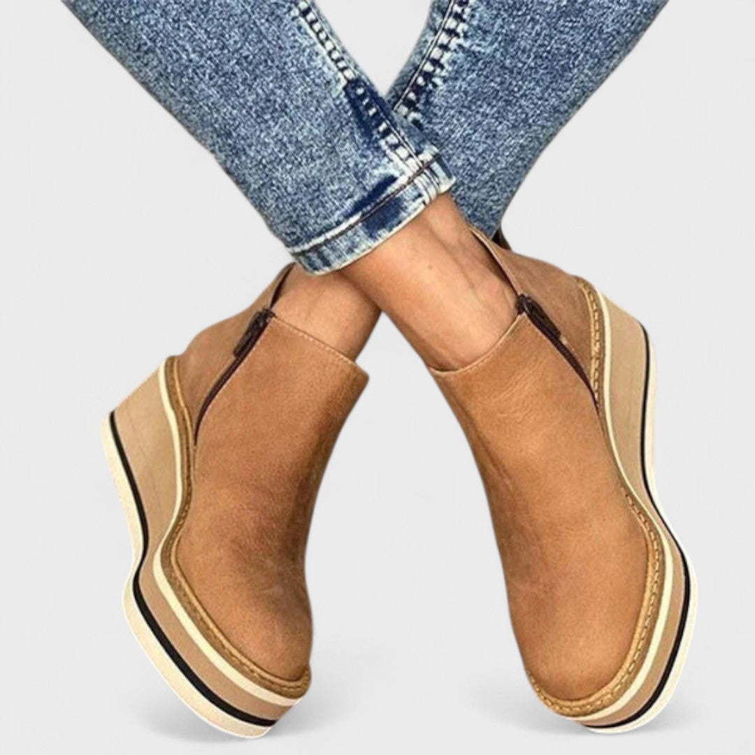 María Ivonne | Zapatos impermeables con plataforma