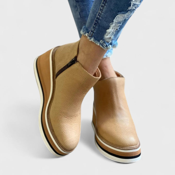 María Ivonne | Zapatos impermeables con plataforma