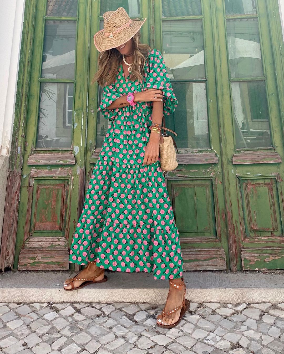 Raquel | Vestido largo boho