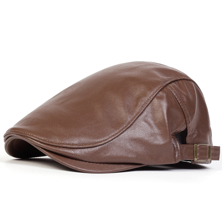 Carlos | Boina vintage efecto cuero