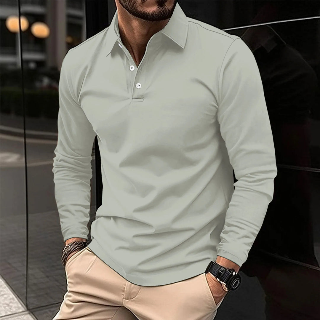 Dionisio | Polo manga larga smart casual