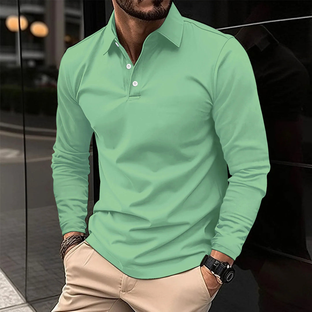 Dionisio | Polo manga larga smart casual