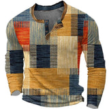 Ainil Nahuel | Camisa multicolor de manga larga