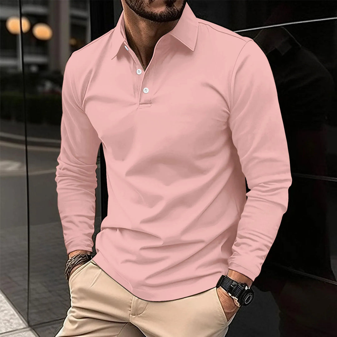 Dionisio | Polo manga larga smart casual