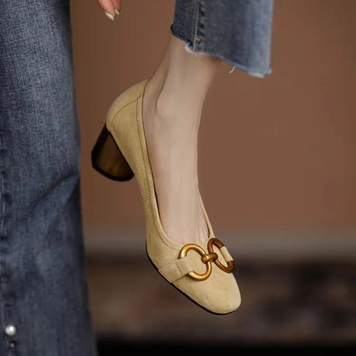 Ashley | Zapatos de taco con hebilla