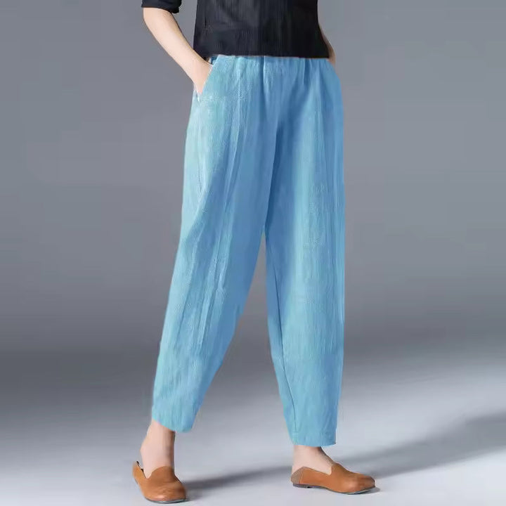 Luisa Fernanda | Pantalón de tiro cómodo con corte tapered