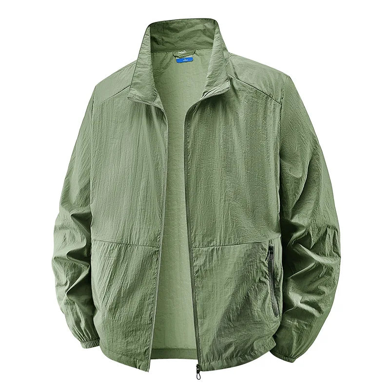 Jonás | Chaqueta liviana cuello alto