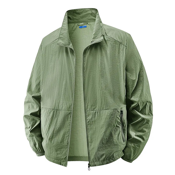 Jonás | Chaqueta liviana cuello alto
