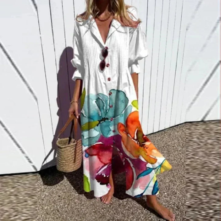 Fedora | Vestido largo boho suelto